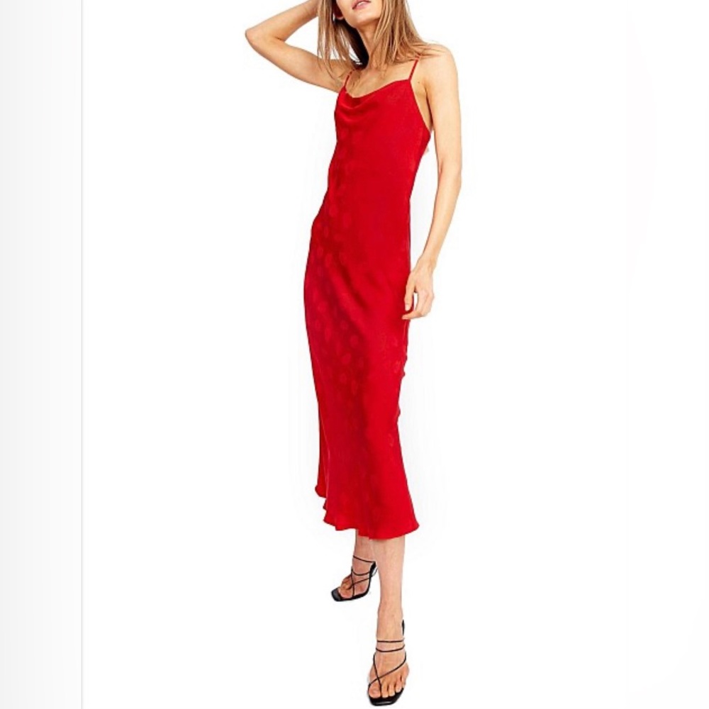 Third Form MOSAIC BIAS SLIP DRESS